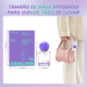 CEELIKE Kiss Artifact Spray Oral Refrescante packaging and bottle with purple and teal design next to pink purse and beige clothing.