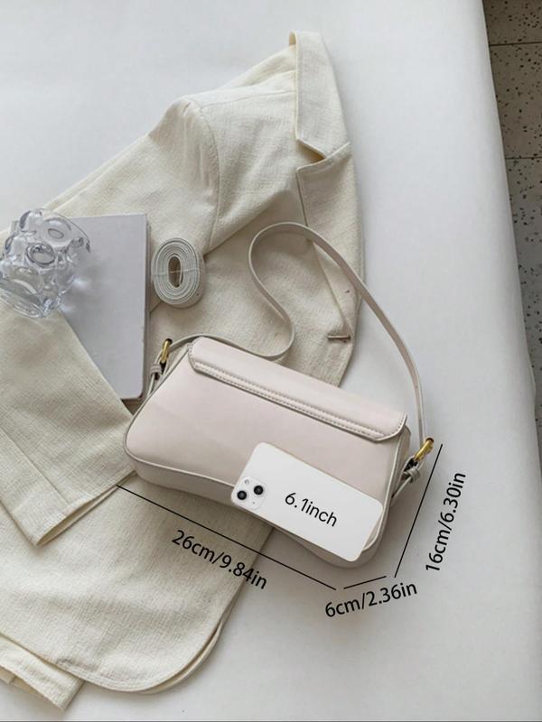 Bolso Bandolera Elegante de Mujer con Solapa Delantera imagen 8