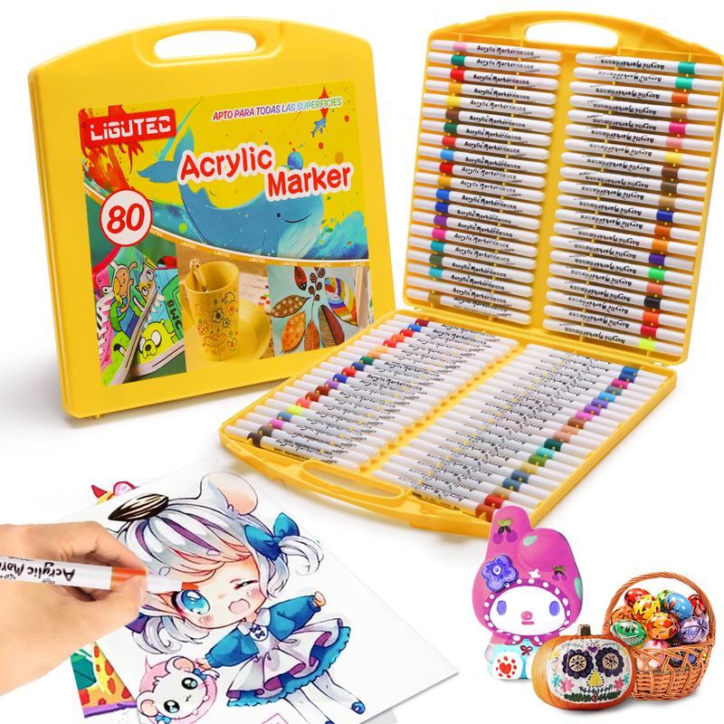 Marcadores Acrílicos con Punta de Pincel LIGUTEC imagen 7