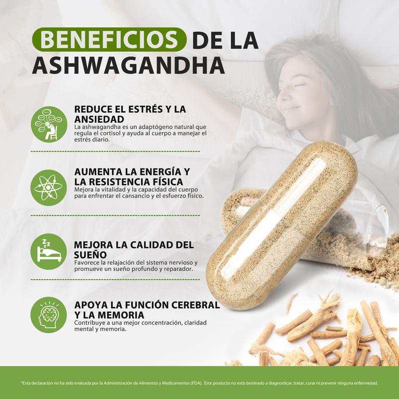 Windboss Cápsulas de Ashwagandha KSM-66 imagen 4