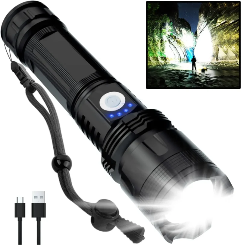 Linterna Recargable de Alta Potencia LumiForce 990K