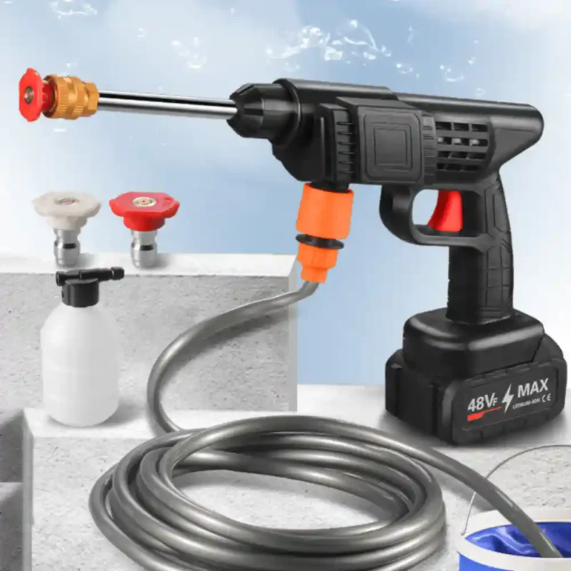 48V® Hidrolavadora Portátil Inalámbrica de Alta Potencia - Imagen 5